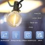 Outdoor Festoon Lights Mains Powered 5.5M/18FT, Waterproof LED String Lights with 11 G40 Plastic Bulbs, Connectable Warm Light Patio String Lights for Garden, Porch, Christmas Party (FREE POSTAGE) Image 2