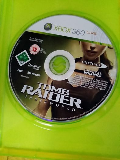 Tomb Raider Underworld Xbox 360 Games Original