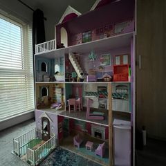 Wooden doll house