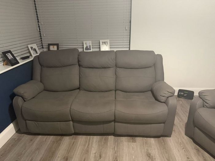 Grey Recliner