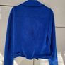 Blue Suedette Jacket Image 2