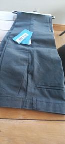 School trousers in grey for boys x 2 pairs