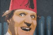Tommy Cooper Painting