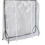 Heavy Duty Clothes Rail on wheels with Protective Covering Image 4