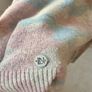 Lucy Nagle 100% cashmere hooded sweater. Image 5