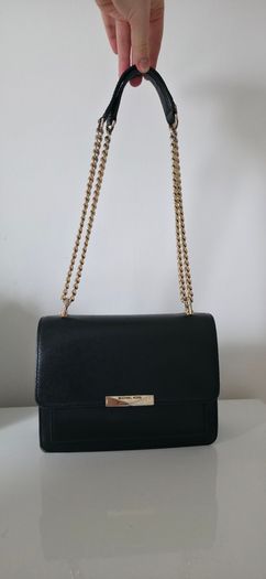 Michael Kors black bag gold hardware