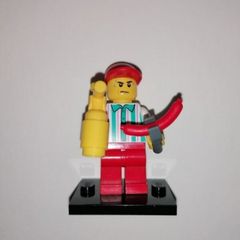 Lego Minifigure Hot Dog Vendor