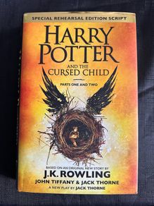 Harry potter and the cursed child book - hardcover