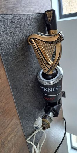 Guinness tap.