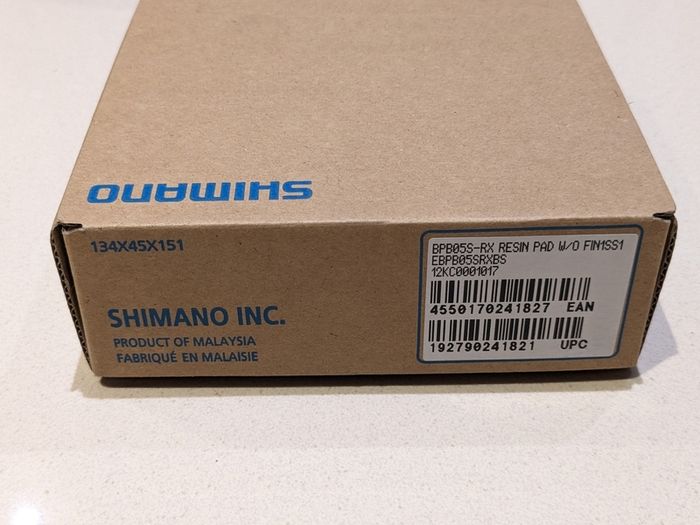 Shimano hydraulic disc brake pads (J03A/J05A, B01S/B03S/B05S compatible)