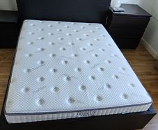 king-size IKEA Malm bed incl mattress
