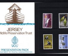 1971 Jersey Wildlife Preservation Trust Commemorative Stamps Presentation Pack