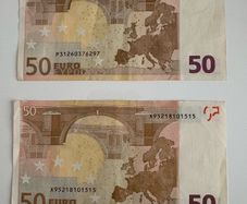 banknotes 50 euro 2002 note  circulated