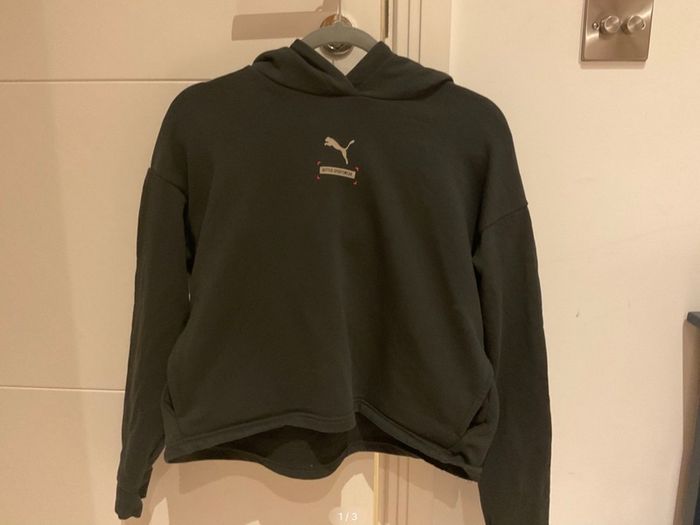 Black puma jumper