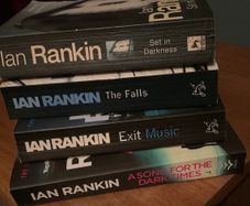 4 x  ian rankin paper back books REBUS series