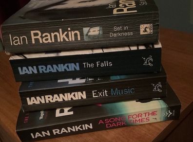 4 x  ian rankin paper back books REBUS series