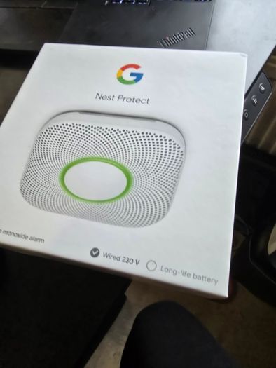 Google Nest Protect Wired Smoke & CO Alarm Unused