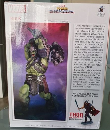 Gentle Giant Thor Ragnarok Gladiator Hulk 1/8 scale statue