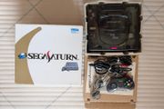 Boxed Sega Saturn 'This is Cool' Skeleton Clear Console - HST-3220 - Japan Import