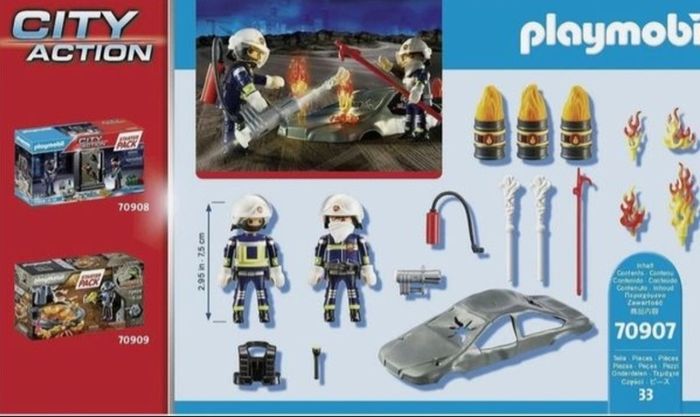 Playmobil fire House Bundle