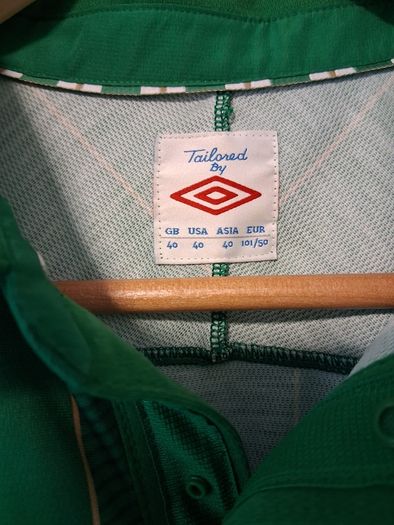 Ireland Football Jersey. Official Umbro Ireland Mens Home Jersey. Collect In Dublin Or Receive Via Post.