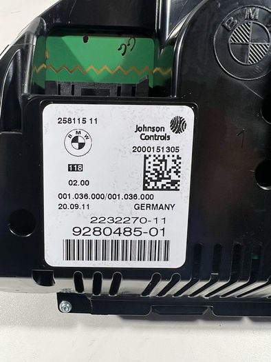 2011 Bmw 5 Series f10 F11 Speedometer Instrument Cluster 9280485 520d A3l2b319g
