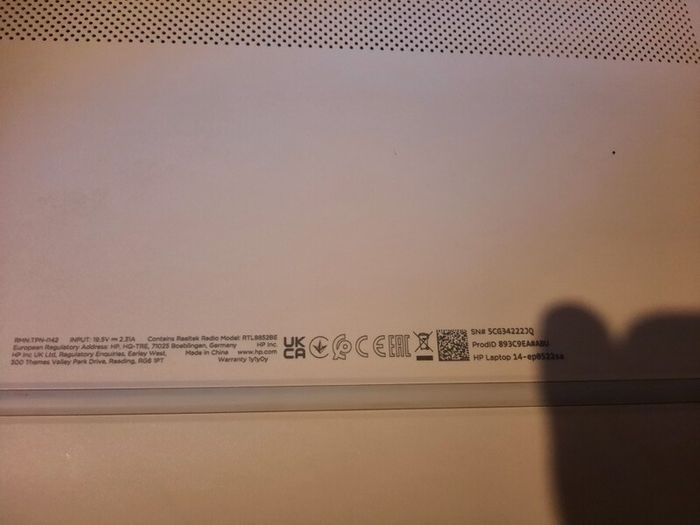 HP HDR laptop