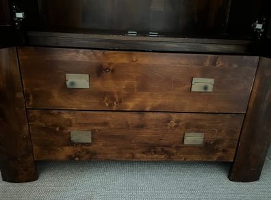 walnut wardrobe