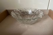 Retro Glass Fruit Bowl