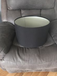 black lamp shade