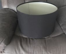 black lamp shade