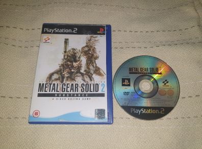 Metal Gear Solid Substance Playstation 2 Game