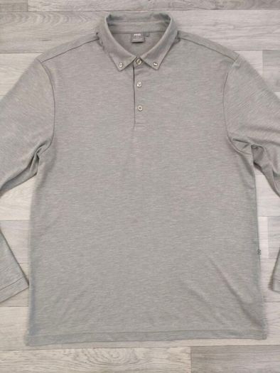Ping Button Down Long Sleeves Polo Shirt Mens Large