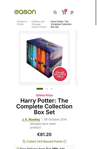 Harry Potter The Complete Collection Box Set