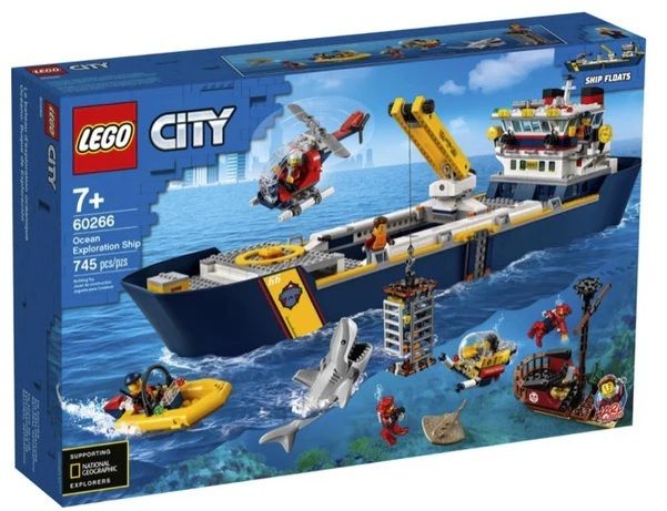LEGO 60266 City Oceans Ocean Exploration Ship