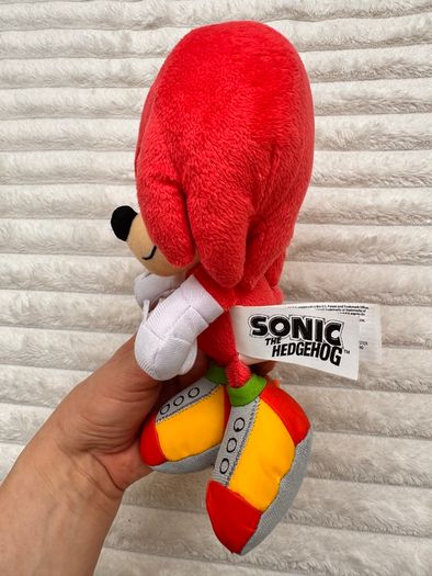 Sonic The Hedgehog Knuckles Plush Soft approx. 20 cm. Used Please see photos
