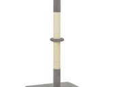 Cat Scratching Post Grey  Sisal