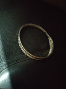 silver bracelet