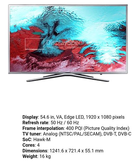 Samsung tv