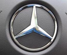 Mercedes Steering wheel emblem - FREE POST