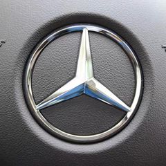 Mercedes Steering wheel emblem - FREE POST