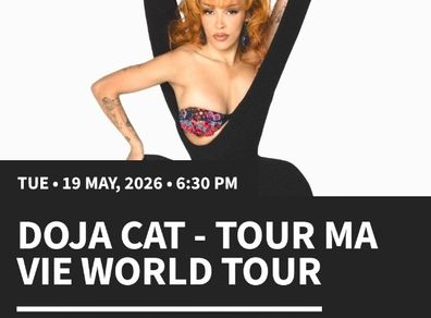 Doja Cat standing ticket 19/05