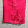 Red high waisted jeans, like new NEW LOOK, Size 10 Image 2