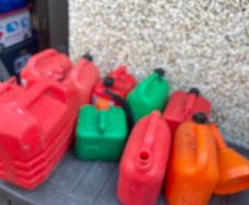 petrol containers