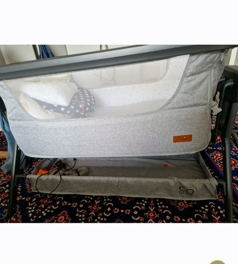 Baby Elegance Co-Glide Electric Bedside Crib