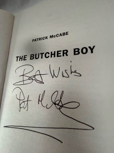 Patrick McCabe SIGNED Copy of The Butcher Boy Picador Classic Paperback VG