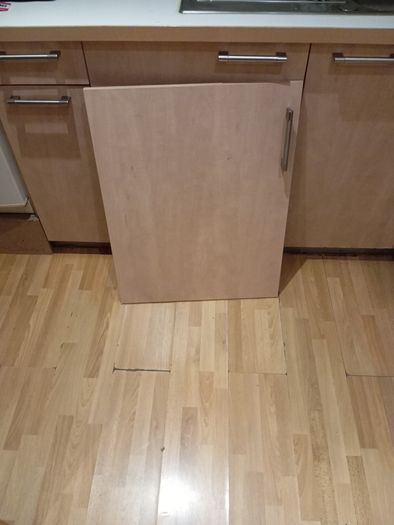 kitchen press doors (three) 1large. 2 normal