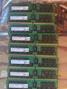 32gb Micron Ddr4 2666 Pc4-21300 Ecc Rdimm Server Memory Mta36asf4g72pz-2g6e1