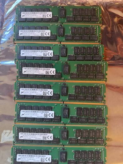 32gb Micron Ddr4 2666 Pc4-21300 Ecc Rdimm Server Memory Mta36asf4g72pz-2g6e1