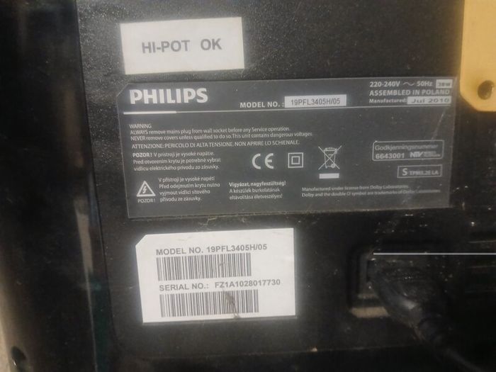 Philips 19 " tv / monitor